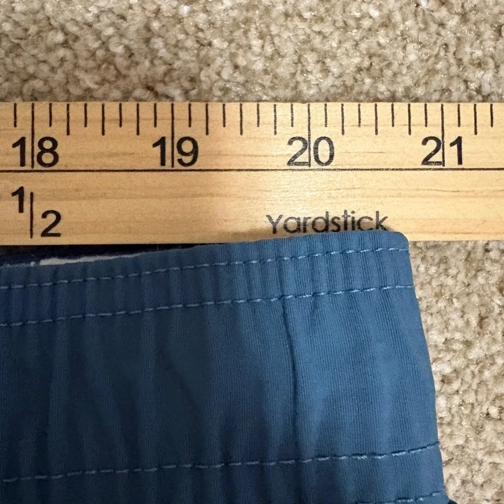 AFTCO Mens 46 Fishing Shorts Blue M01 Bluewater Nylon Cargo Quick Dry Utility